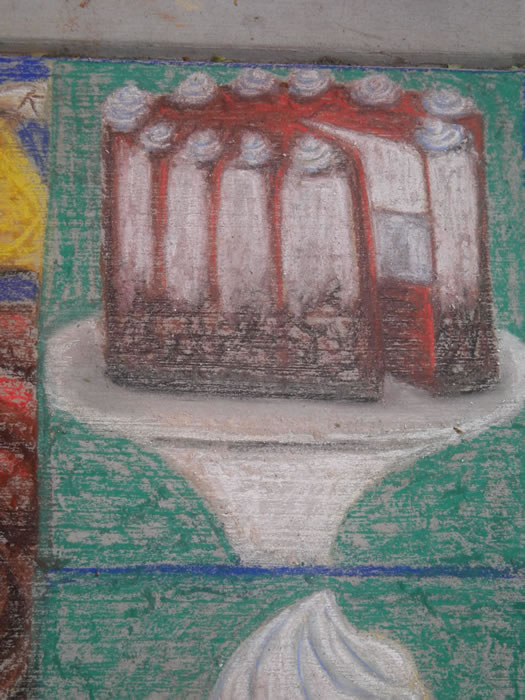 Chalk Art Runner Up: From Cocoa Pods by Athena Lorente of Milpitas